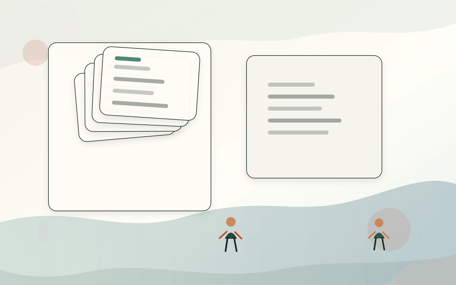 Health, documents, money, relatives, city, and emergency intake.