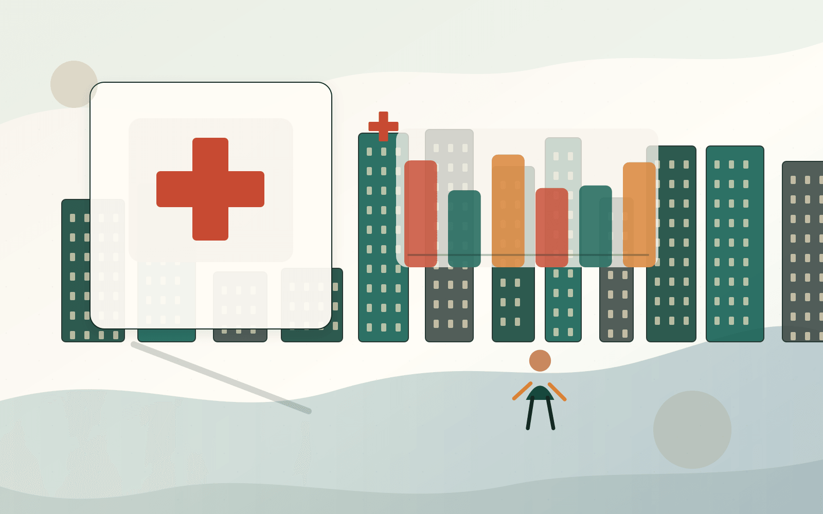 Foreign-passport hospital app registration and payment workflow.
